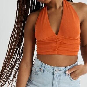 Garage going out halter top🧡